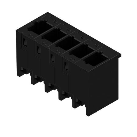 8000072435 Weidmüller  Series Straight Plug-In PCB Socket, 5-Contact, 1-Row, 5mm Pitch, Push In Termination