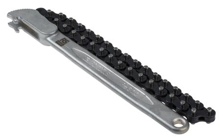 847-3822 RS PRO Chain Wrench, 500 mm Overall, 150mm Jaw Capacity, Metal Handle