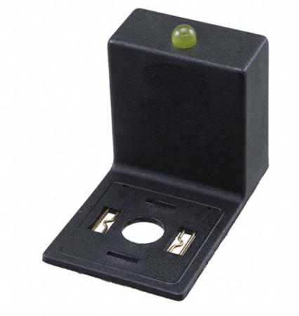 121001-0219 Molex, 121001 Series 2P DIN 43650 A DIN 43650 Solenoid Connector, 24 V Voltage