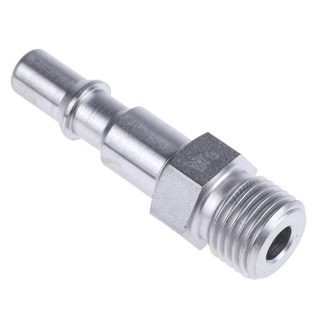 RBE 06.6151 Staubli – Fluid Connectors Stainless Steel Male Safety Quick Connect Coupling, G 1/4 Male Threaded