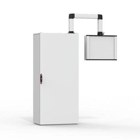 OICE304021 nVent HOFFMAN OICE Series Aluminium, Steel Single-Door-Door Floor Standing Enclosure, Opaque Door, IP55, 300 x 400 x