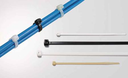 111-02159-T18L-PA66HS-NA HellermannTyton Natural Cable Tie Nylon, 205mm x 2.5 mm