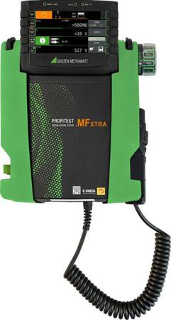 M535T Gossen Metrawatt PROFiTEST MF XTRA - LEMONGREEN Multifunction Tester, 600V , Earth Resistance Measurement With USB