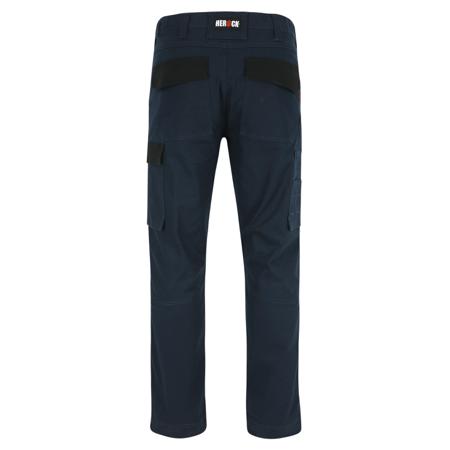 22MTR2101NY-50 Herock DERO TROUSERS 's Navy Blue - Black Trousers Water Repellent Male, Size 50 40in W 32in L