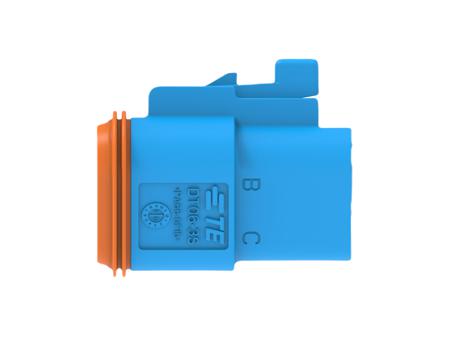 DT06-3S-TE07 TE Connectivity, DT06-3S Automotive Connector Socket Blue Cable 3 Way, Cable Termination