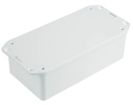 BIM2005/IP-GY CAMDENBOSS Series 2000 Series Grey ABS Enclosure, IP65, Flanged, Grey Lid, 170 x 80 x 50mm
