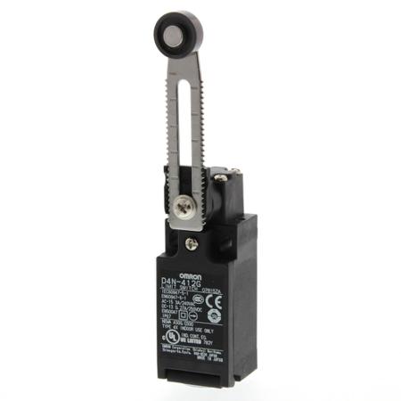 D4N-412G D4N Safety Switch with Roller Lever Actuator, NO/NC