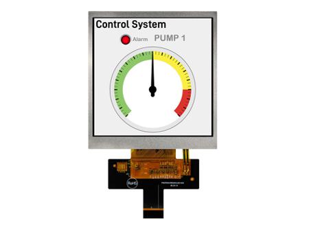 MDT0400EIH-RGB LCD Colour Display, 4in, 480 x 480pixels