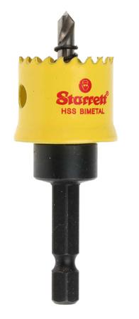 CSC22 Starrett HSS 22mm Hole Saw