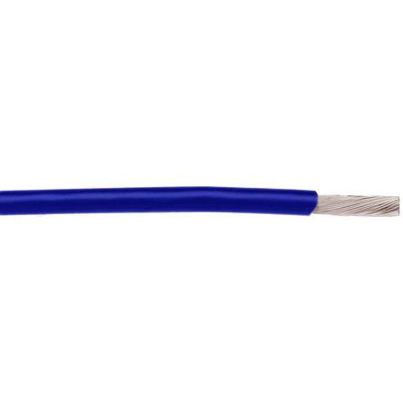 2844/7 BL005 Alpha Wire Hook-up Wire TEFLON Series Blue 0.23 mm² Hook Up Wire, 24 AWG, 11871, 30.5m, PTFE Insulation,