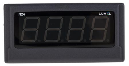 N24-S140000E0 Lumel N24 LED Digital Panel Multi-Function Meter for 0 → 20 mA, 92mm x 45mm
