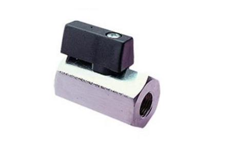 601112128 Norgren Nickel Plated Brass Reduced Bore, 2 Way, Ball Valve, Threaded, G 1/4in, -0.4 → 10bar Operating Pressure
