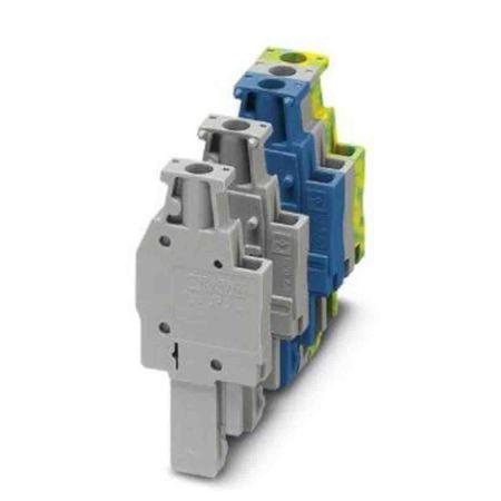 3045392 Phoenix Contact, 5.2mm Pitch, Combi Pluggable Solutions, 1 Way, Pluggable Terminal Block, Plug, DIN Rail, Screw
