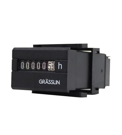 05.20.0006.1 Grasslin Taxxo Hour Meter, 6 digits Digit Progress Display, 230 V