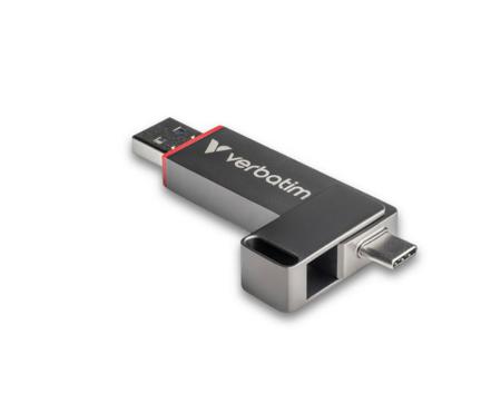 32040 Verbatim Dual QuickStick 128 GB USB 3.2 USB Stick