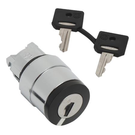 ZB4BG4TEC10 Schneider Electric ZB4 Selector Switch Head - 2 Position 22 mm cutout