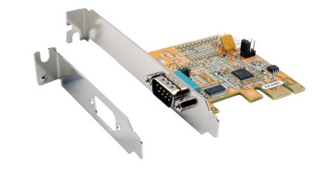 EX-44081 Exsys 1 PCIe RS232 Serial Card
