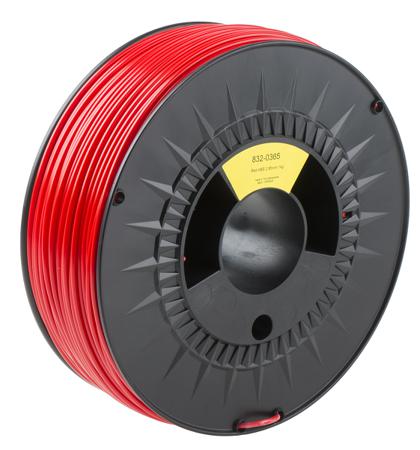 832-0365 RS PRO 2.85mm Red ABS 3D Printer Filament, 1kg