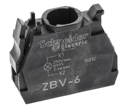 ZBV6 Schneider Electric Harmony XB Series Light Block, 250V