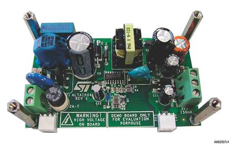 STEVAL-ISA133V1 STMicroelectronics Demonstration Board Power Management for ST7580 for Power Line Applications