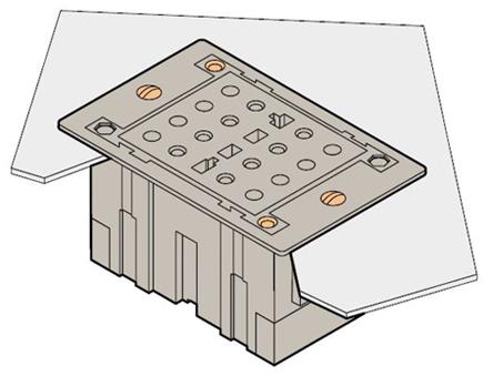 1SNA166747R0200 TE Connectivity Mains Test Block Cable Entry 0.34 → 10mm², Rated At 8A, 400 V