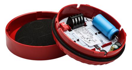547026FULL-0816 Eaton Red Flashing Beacon, 9 → 60 V dc, Wall Mount, LED Bulb, IP33C