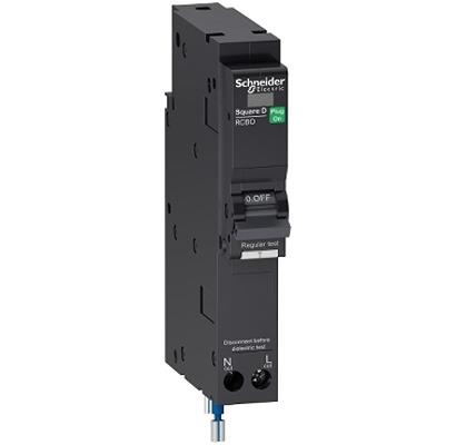QO116C10RCBO30F Schneider Electric QO116C10RCB RCCB, 16A, 1 Pole, Type C, 240V