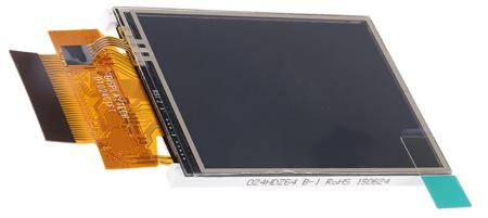 DT024CTFT-TS Displaytech  TFT LCD Colour Display / Touch Screen, 2.4in QVGA, 240 x 320pixels