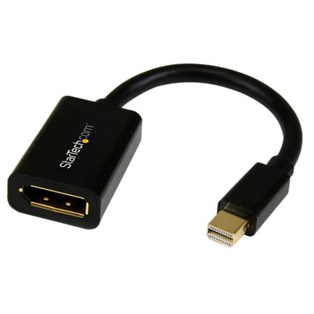 MDP2DPMF6IN StarTech.com Male Mini DisplayPort to Female DisplayPort, PVC  Cable, 4K @ 60 Hz, 3m