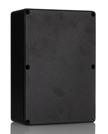1550EBK Hammond 1550 Series Black Die Cast Aluminium Junction Box, IP54, 171 x 121 x 51mm