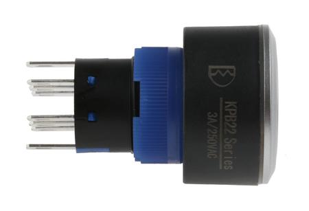 175-8422 2 Poles + Lock + Yellow LED 24V