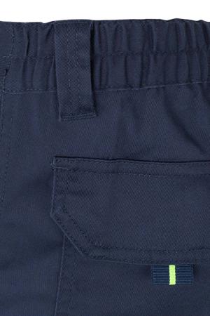 303002S_61-20_M Velilla 303002S Fluorescent Yellow-Navy Blue High Visibility Hi Vis Trousers, 92cm Waist Size