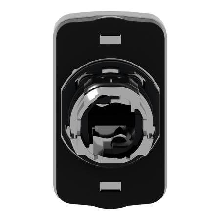 ZB4BL7341 Schneider Electric Harmony XB4 Series, Green, Red Push Button Head, Spring Return, 22.5mm Cutout