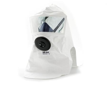 H09-0301 Sundstrom  White PET, Tyvek Protective Hood