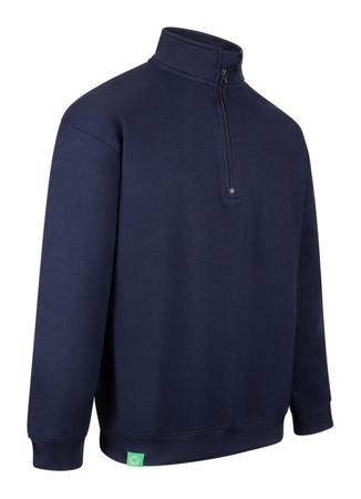 EWCQZNL Beeswift ENVIROWEAR Navy Blue Polyester Men Sweat Shirt L