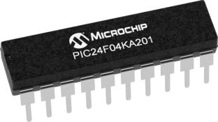 PIC24F04KA201-I-P Microchip PIC24F04KA201-I/P, 16bit PIC Microcontroller, 32MHz, 4 kB Flash, 20-Pin PDIP