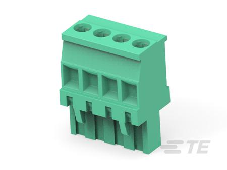 284046-2 TE Connectivity 28404 Series PCB Terminal Block, 2-Contact, 5.00 mm Pitch, 1 Row,