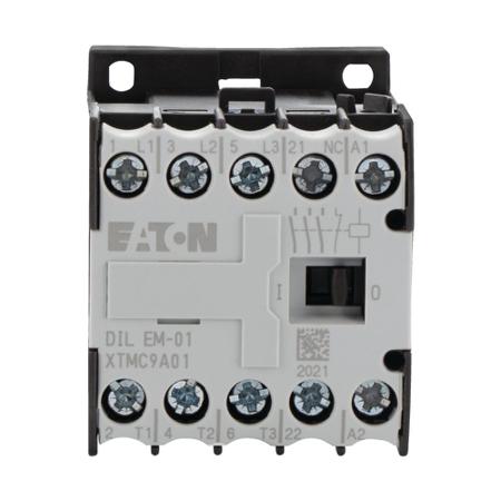 051795-DILEM-01-230V50HZ-240V60HZ- Eaton xStart DILEM 3 Pole Contactor - 9 A, 230 V ac Coil, 3NO