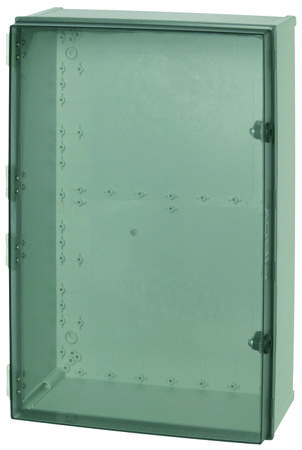 CAB PC 604022 T3B Fibox CAB Series Polycarbonate Wall Box, IP65, Viewing Window, 600 mm x 400 mm x 220mm
