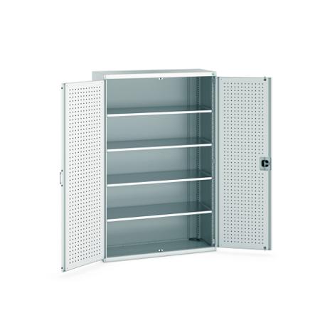 40014053-16V Bott 2 Door Sheet Steel Floor Standing Cupboard, 1300 X 525 X 2000mm