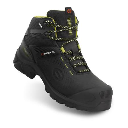 6731336 Heckel MACSOLE® ADVENTURE 3.0 Black Composite Toe Capped Men's Ankle Safety Boots, UK 3.5, EU 36