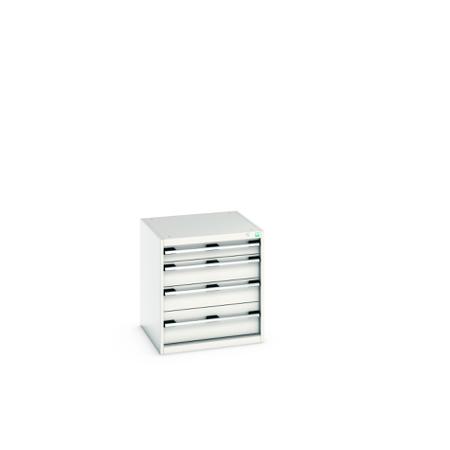 40019025-16V Bott 4 Cabinet, Steel, 700mm x 650mm x 650mm, Light Grey