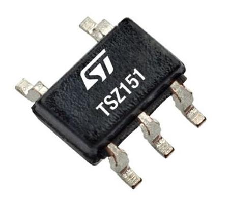 TSZ151ILT  STMicroelectronics, Operational Amplifier, 1.6 MHz, 5-Pin 5.5 V SOT-23-5