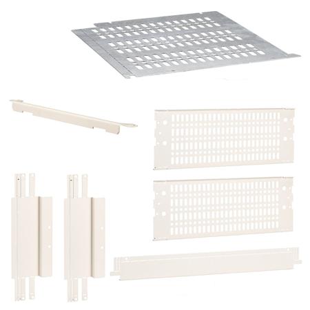 LVS06567 Schneider Electric PrismaSeT HD Series RAL 9003 Steel Cover Plate, 500mm H, 500mm W for Use with PrismaSeT PrismaSeT P