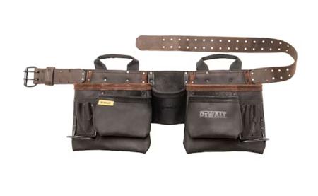 DWST50112-1 DeWALT Leather, 11 Pocket Multipurpose Utility Belt