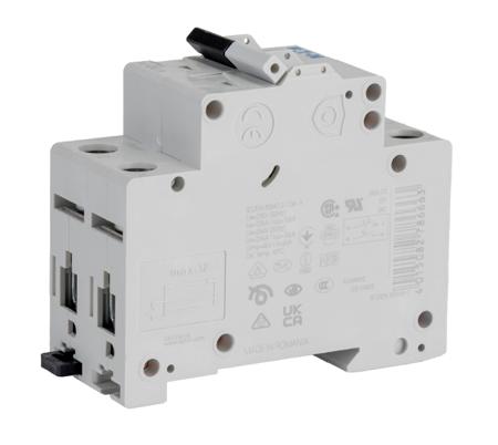 278666-FAZ-C4-1N Eaton xEffect 4A MCB Mini Circuit Breaker Curve C, Breaking Capacity 10 kA, 240V