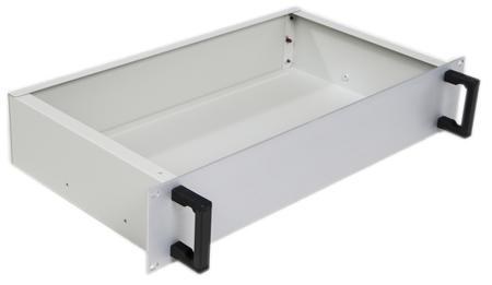 665-7668 RS PRO, 2U, 19-Inch Rack Mount Case, , 88 x 483 x 250mm