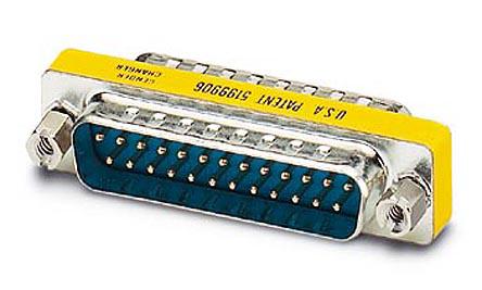 1652693 Phoenix Contact D Sub Adapter Male 25 Way D-Sub to Male 25 Way D-Sub