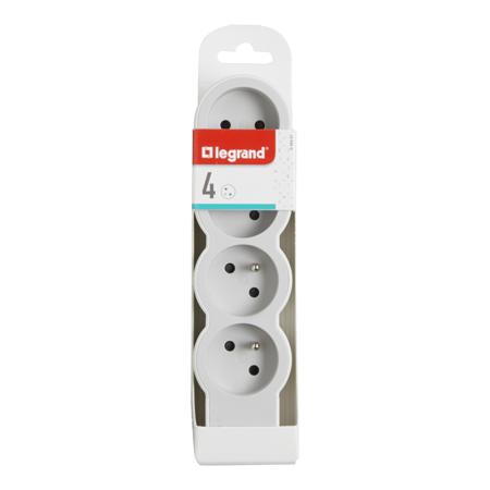 049497 Legrand 4 Socket Type E - French Extension Lead