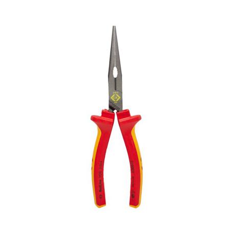 431013 CK  Flat Nose Plier, 175 mm Overall, Straight Tip, VDE/1000V, 175mm Jaw